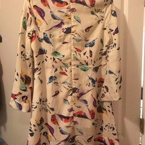 Bird NWT knee length dress size uk12 us8